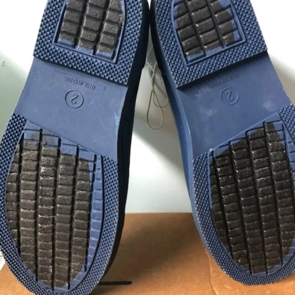 Cat & Jack Navy Rubber Boots Toddler Sz 2 NEW - Picture 7 of 7